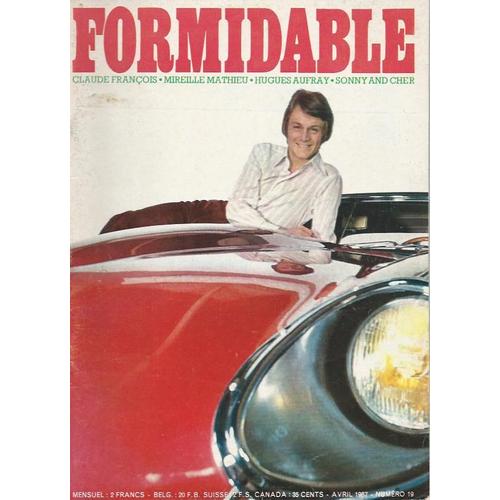 Formidable 19 1967 Claude Francois/Jean Yanne/Duperey/Fugain/Fechner/Aufray/Mireille Mathieu/Cher