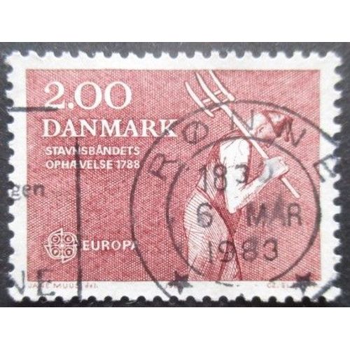 Danemark N°752 Europa Oblitéré