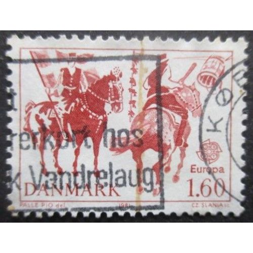 Danemark N°733 Europa Oblitéré