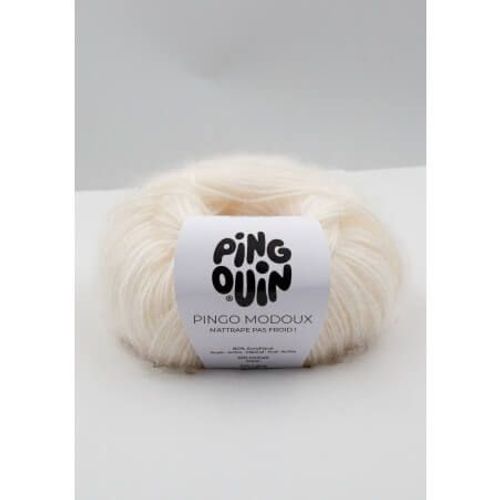 Pelote De Laine Et Mohair Pingo Modoux - Douceur Et Style Réunis - Pingouin Rose
