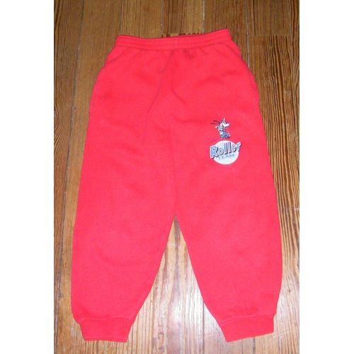 Bas Jogging Rouge - Taille 6 Ans