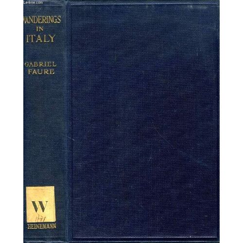Wanderings In Italy