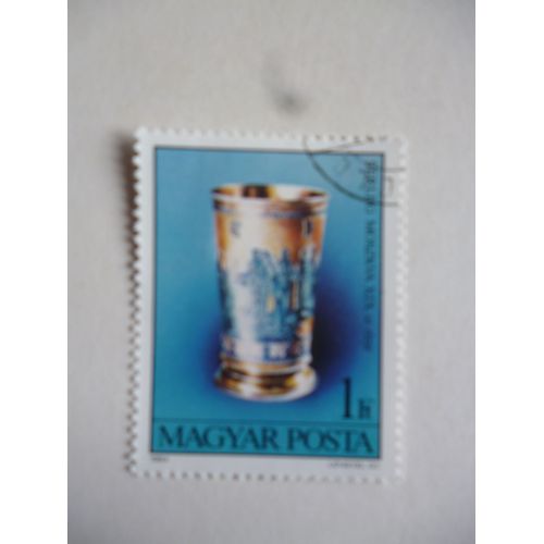 Timbre "Magyar Posta 1984 :Hanap Moscou 19 Ème Siècle".