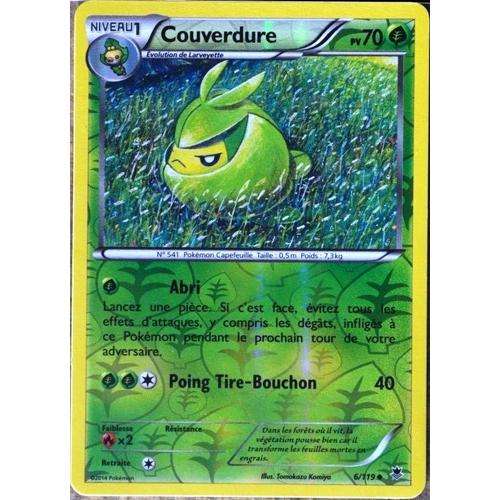 Carte Pokémon 6/119 Couverdure 70 Pv - Reverse Xy04 Vigueur Spectrale Neuf Fr