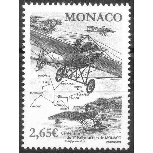 Centenaire Du 1er Rallye Aérien De Monaco