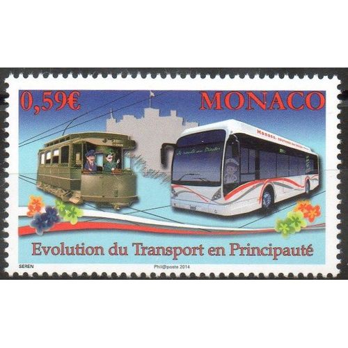 Evolution Des Transports En Principauté " Tramway Et Autocar"