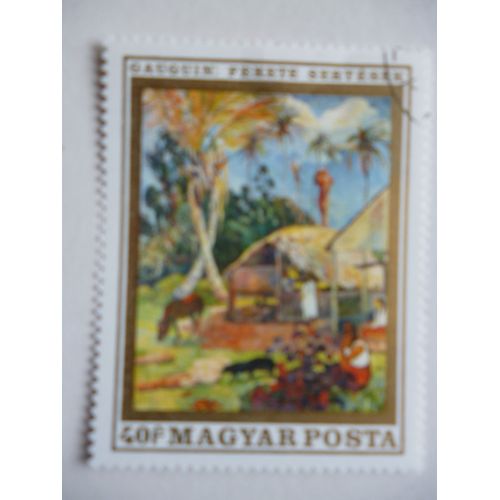 Timbre"Magyar Posta :Gauguin".