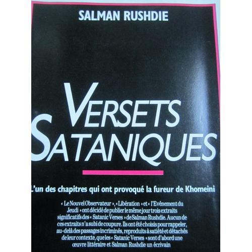  Encart 4 Pages : Versets Sataniques, S. Rushdie : L'un Des Chapitres Qui A Provoqué La Fureur De Khomeini. 1989, 4 Pages, Publiés Par Le Nouvel Observateur & L' Evènement Du Jeudi