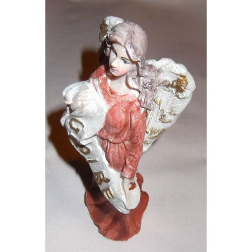 Grand Santon De Creche En Resine 