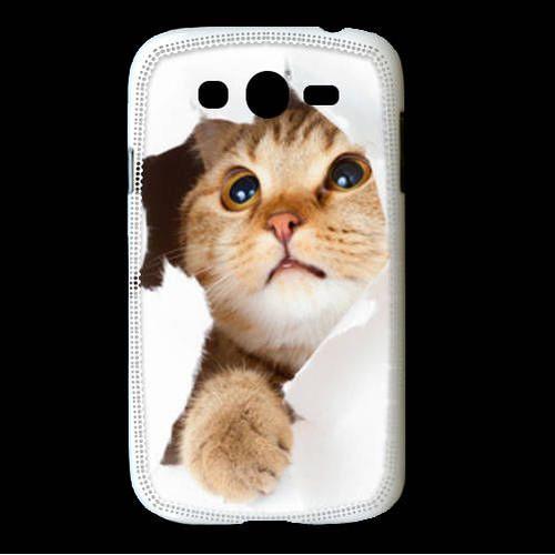 Coque Samsung Galaxy Grand Chaton Caché