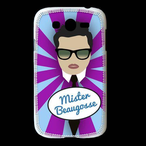 Coque Samsung Galaxy Grand Mister Beau Gosse Brun