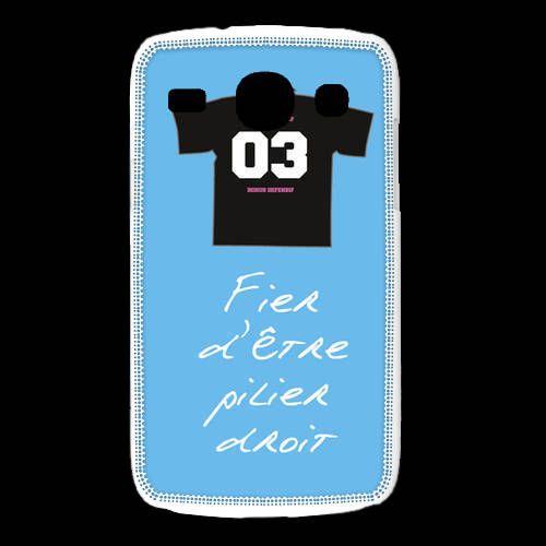 Coque Samsung Galaxy Alpha Pilier Droit Bonus Offensif-Défensif Bleu 2