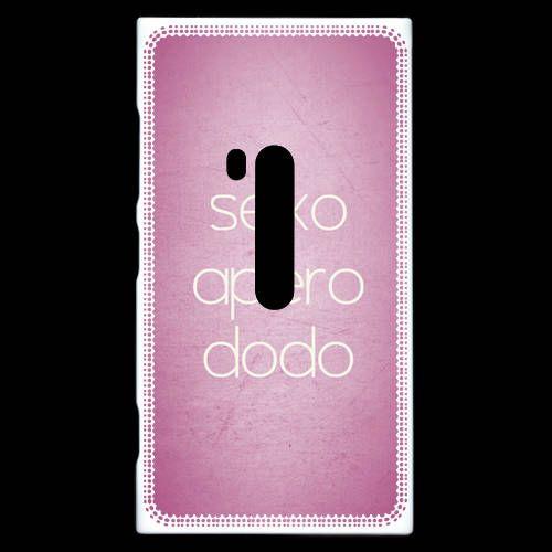 Coque Nokia Lumia 920 Sexo Apéro Dodo Rose Zg