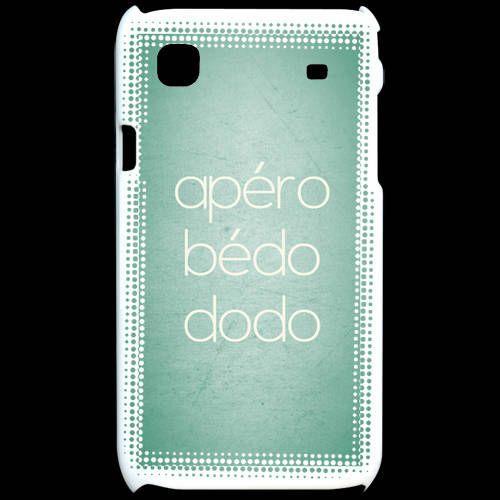 Coque Samsung Galaxy S Apéro Bédo Dodo Vert Zg