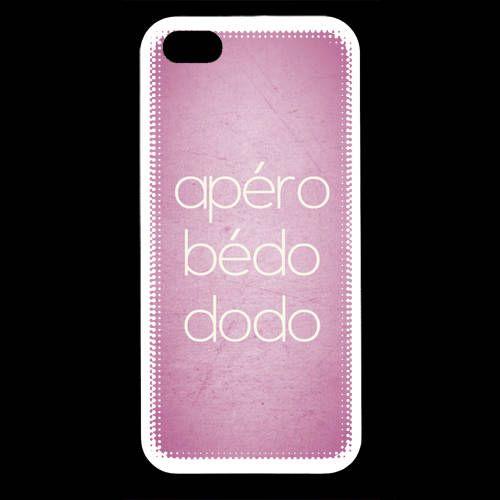 Coque Iphone 5 Apéro Bédo Dodo Rose Zg