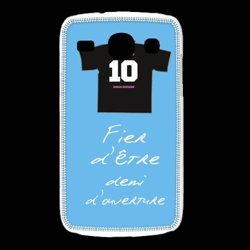 Coque Samsung Galaxy Alpha Demi D'ouverture Bonus Offensif-Défensif Bleu 2