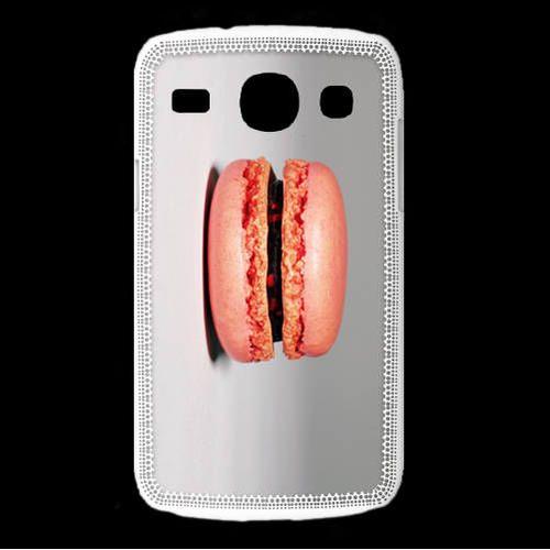 Coque Samsung Galaxy Core Macaron Orange Pr