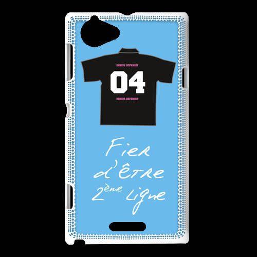 Coque Sony Xperia L Deuxième Ligne G Bonus Offensif Bleu 2