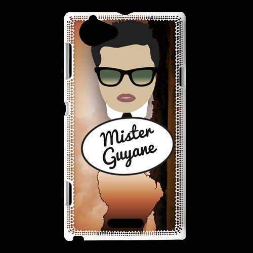 Coque Sony Xperia L Mister Guyane Brun