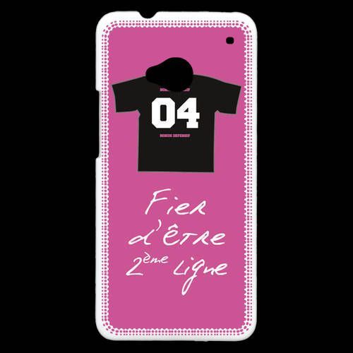 Coque Htc One Deuxième Ligne G Bonus Offensif Rose 2