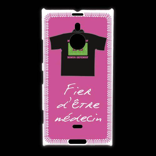 Coque Nokia Lumia 1520 Médecin Bonus Offensif-Défensif Rose 2