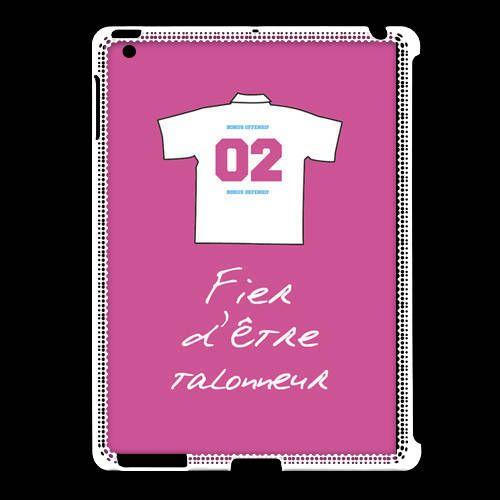 Coque Ipad 2/3 Talonneur Bonus Offensif-Défensif Rose