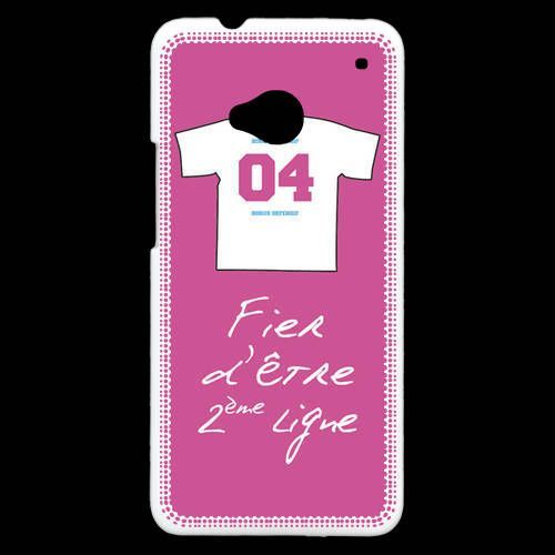 Coque Htc One Deuxième Ligne G Bonus Offensif Rose