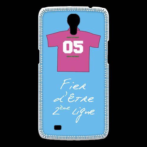 Coque Samsung Galaxy Mega Deuxième Ligne D Bonus Offensif Bleu