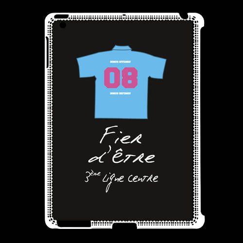 Coque Ipad 2/3 Troisième Ligne Centre Bonus Offensif-Défensif Noir 2