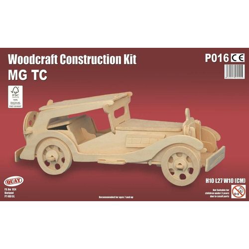 Maquette En Bois - Voiture Ancienne - Quay-Quay