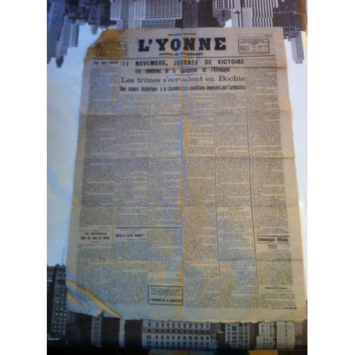 Journal Du 12 Novembre 1914 Lendemain De La Capitulation Allemande