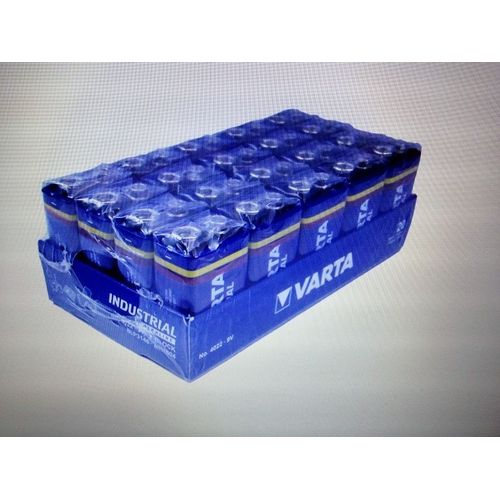 PILES VARTA 9V PRESSION BTE 20P
