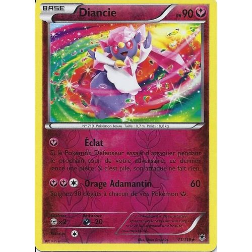 Diancie Reverse 71/119 - Vigueur Spectrale