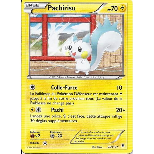 Pachirisu - X.Y4 - Vigueur Spectrale - 25/119