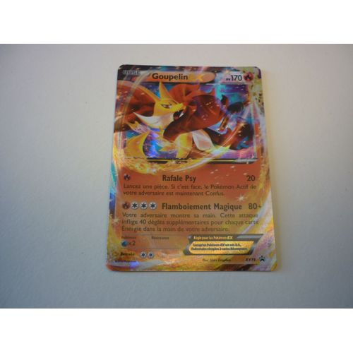 Carte Pokemon Francaise Goupelin Ex Promo Xy 19