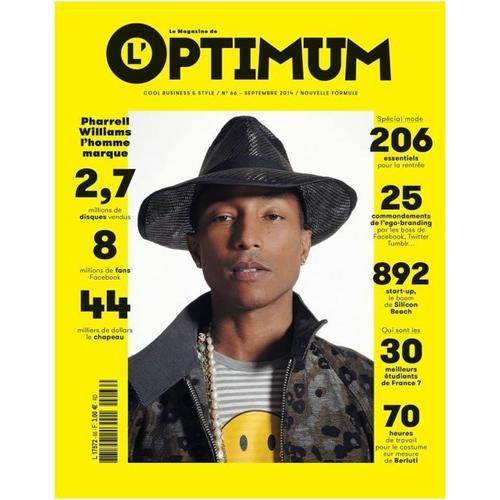 Optimum 66 Septembre 2014 Pharell Williams / Silicon Beach / Drone / Montre Horlogerie / Berluti 