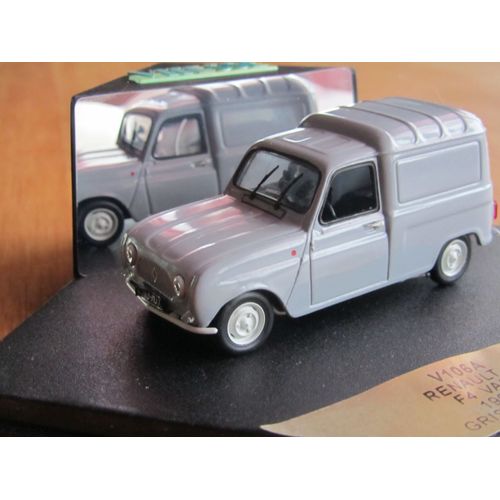 Renault 4 L Fourgonnette Gris Clair De 1963-Vitesse