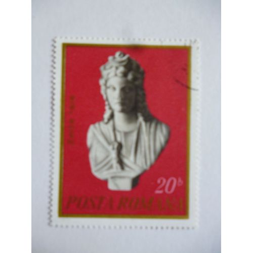 Timbre "Posta Romana  1974 :Zeita Isis".