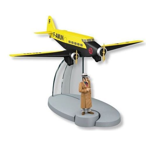 Collection Hachette Ed. Moulinsart En Avion Tintin N°20 Avion Air France Oreille Cassée