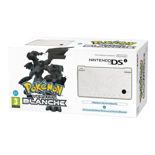 Console Dsi Blanche + Pokémon Version Blanche Nintendo Ds