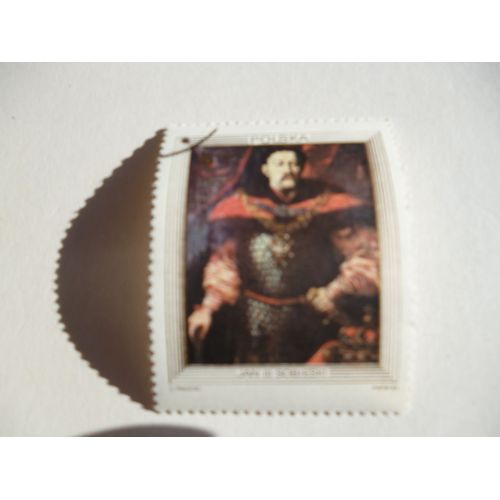 Timbre "Pologne 1983:Jan Iii Sobieski :Portrait".