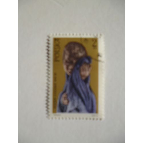 Timbre "Pologne 1969 :Statue Femme 19 Ème Siècle".