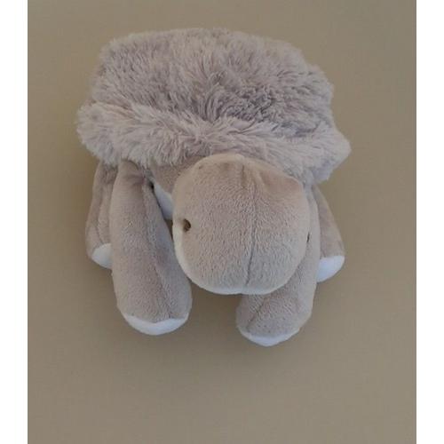 Doudou Tortue Gris Blanc Grise Bnp Paribas