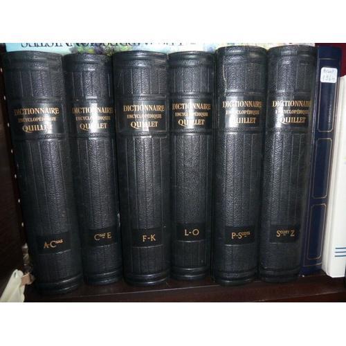 Dictionnaire Encyclopédique Quillet, En 6 Volumes