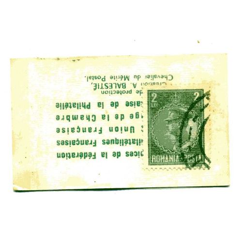 Timbre De  Roumanie   ( Timbre Et Pochette DOrigine) Dans Pochette Publicitaire Des Années 60 "Café San Rivo" 