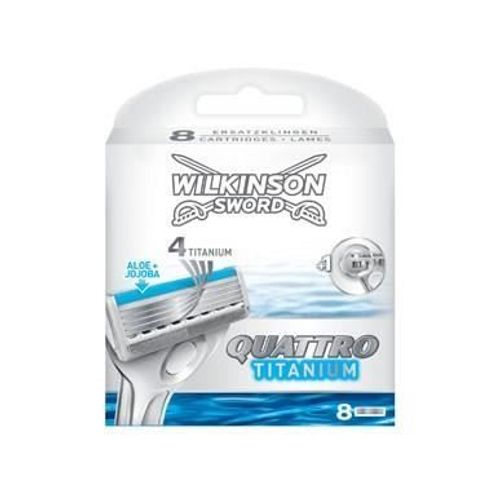 Wilkinson Lames Quattro Titanium Sensitive+ Par 8 