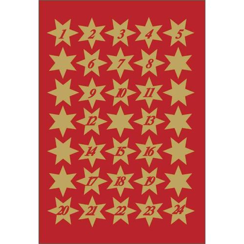 Herma Sticker De Noël "Étoiles"