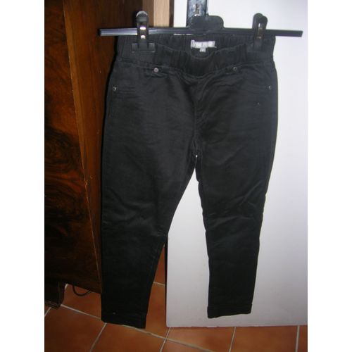Pantalon Vynil Fraise 9 Ans Taille Élastique.