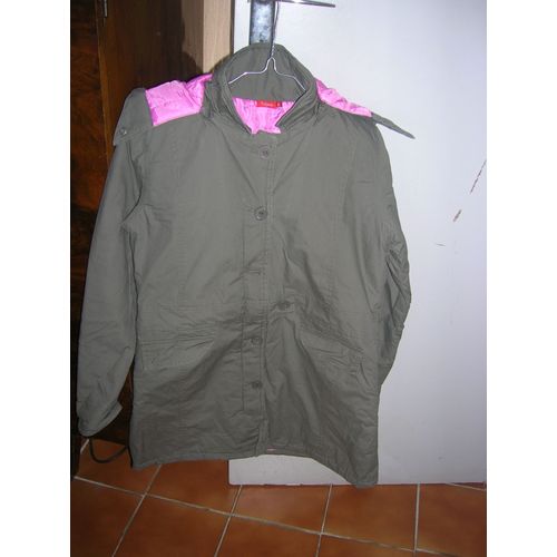 Manteau Tissaia 10 Ans Capuche Amovible.
