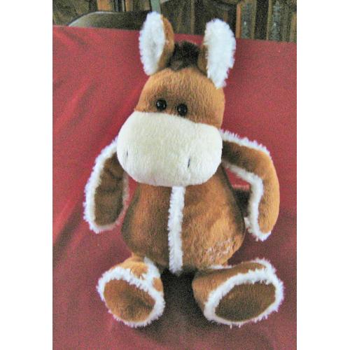 Peluche Cheval Brun